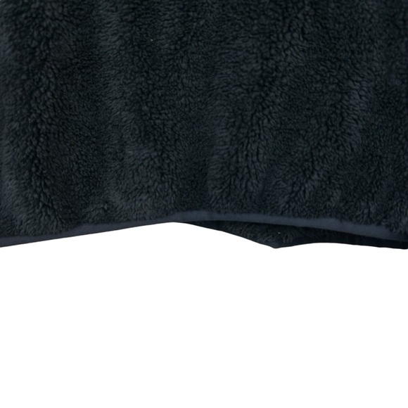 Aritzia TNA Keaton Hoodie SMALL 1/2 Zip Warm Fleece DarkAcademia Grunge Goth - Picture 13 of 16